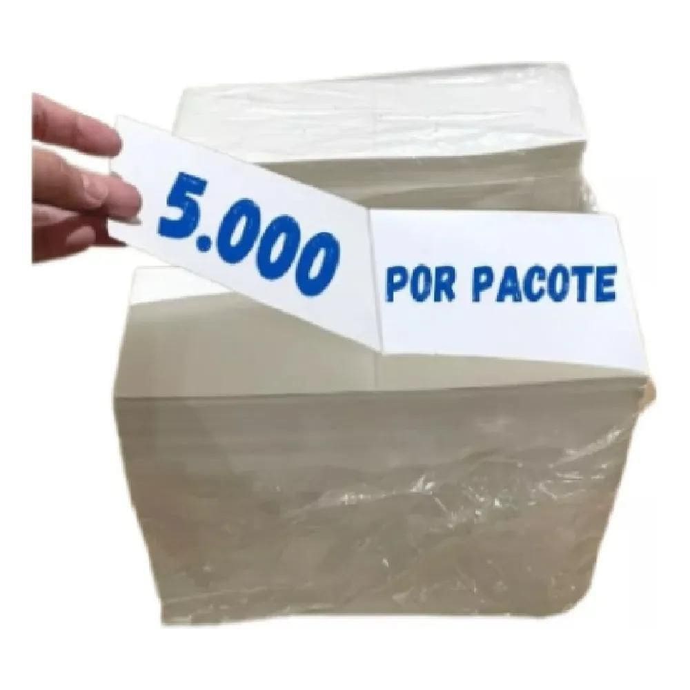 Etiquetas Térmicas 10X15 Resma 5000Un - Alta Produtividade