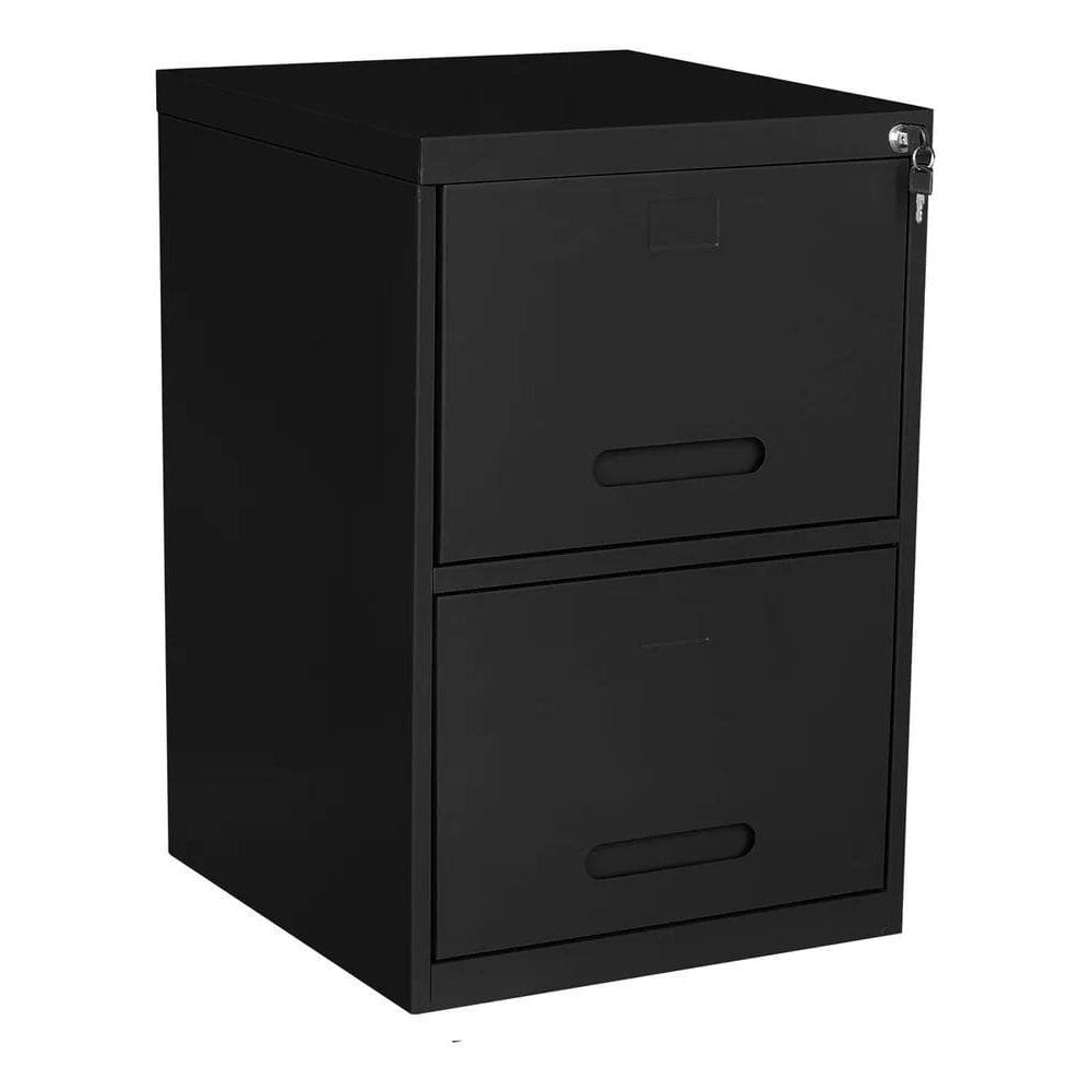 Arquivo Aço 2 Gavetas Fechadura + Segurança E Organização