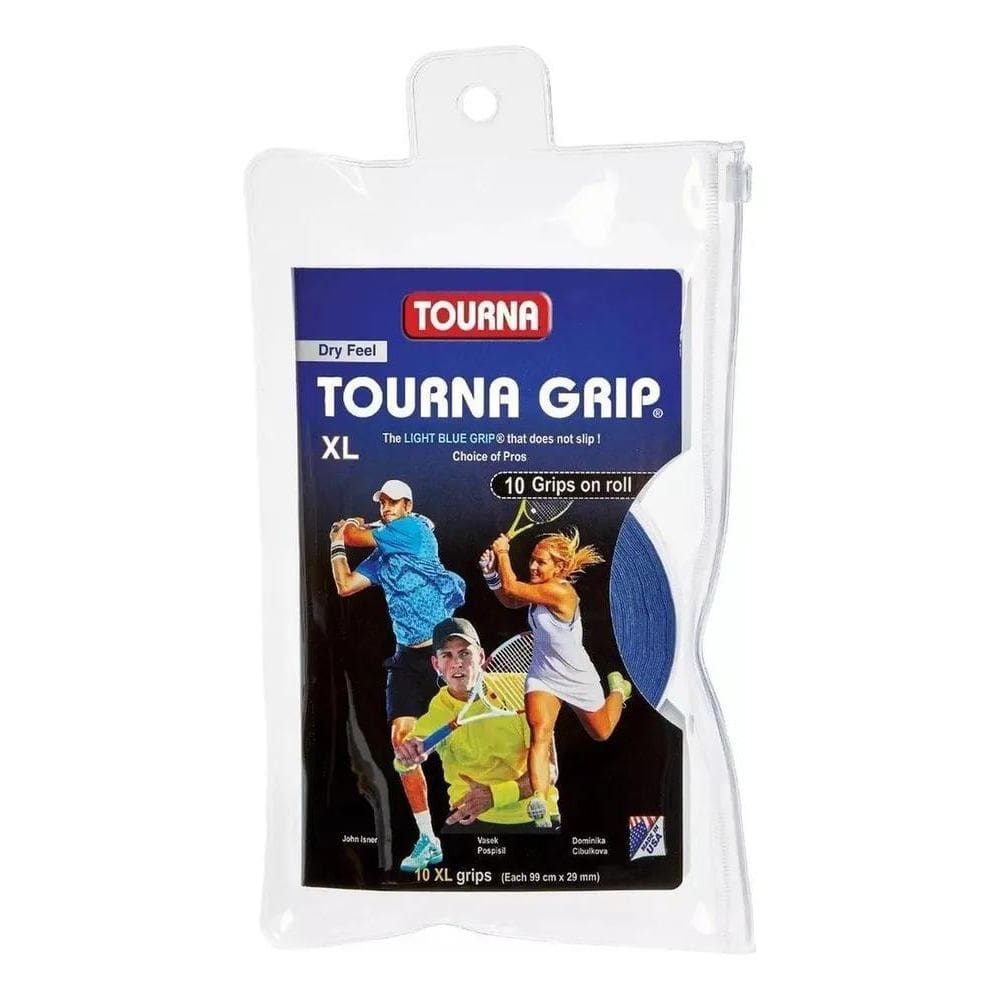 Overgrip Tourna Grip: Máxima Aderência Padel/Tênis  10 Unid