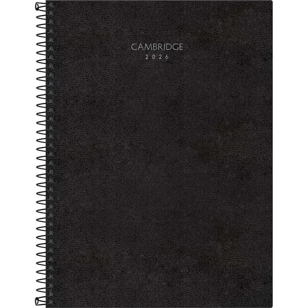 Agenda Planner Executivo Tilibra Cambridge 2026 Preto