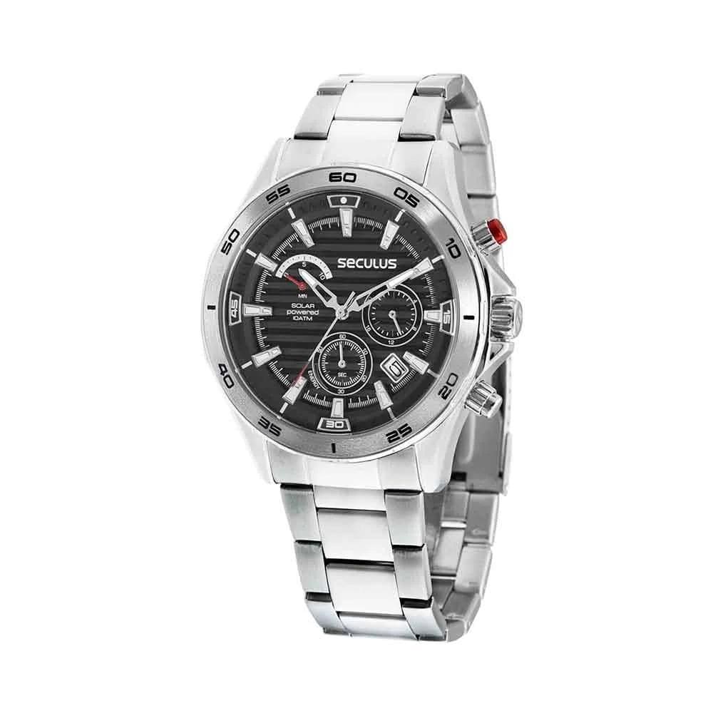 Relógio Seculus Masculino 77157G0SVNA1 Solar