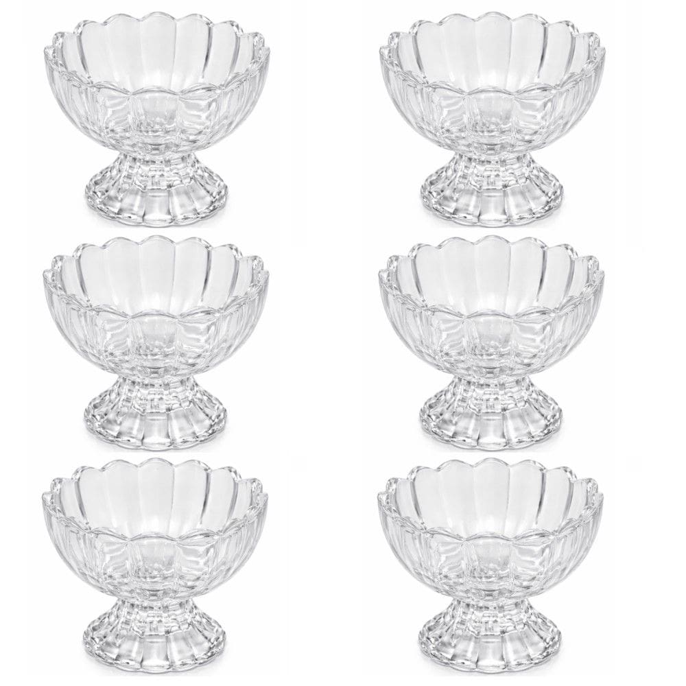 Conjunto 6 Taças de Vidro para Sobremesa125ml Geneva Wolff