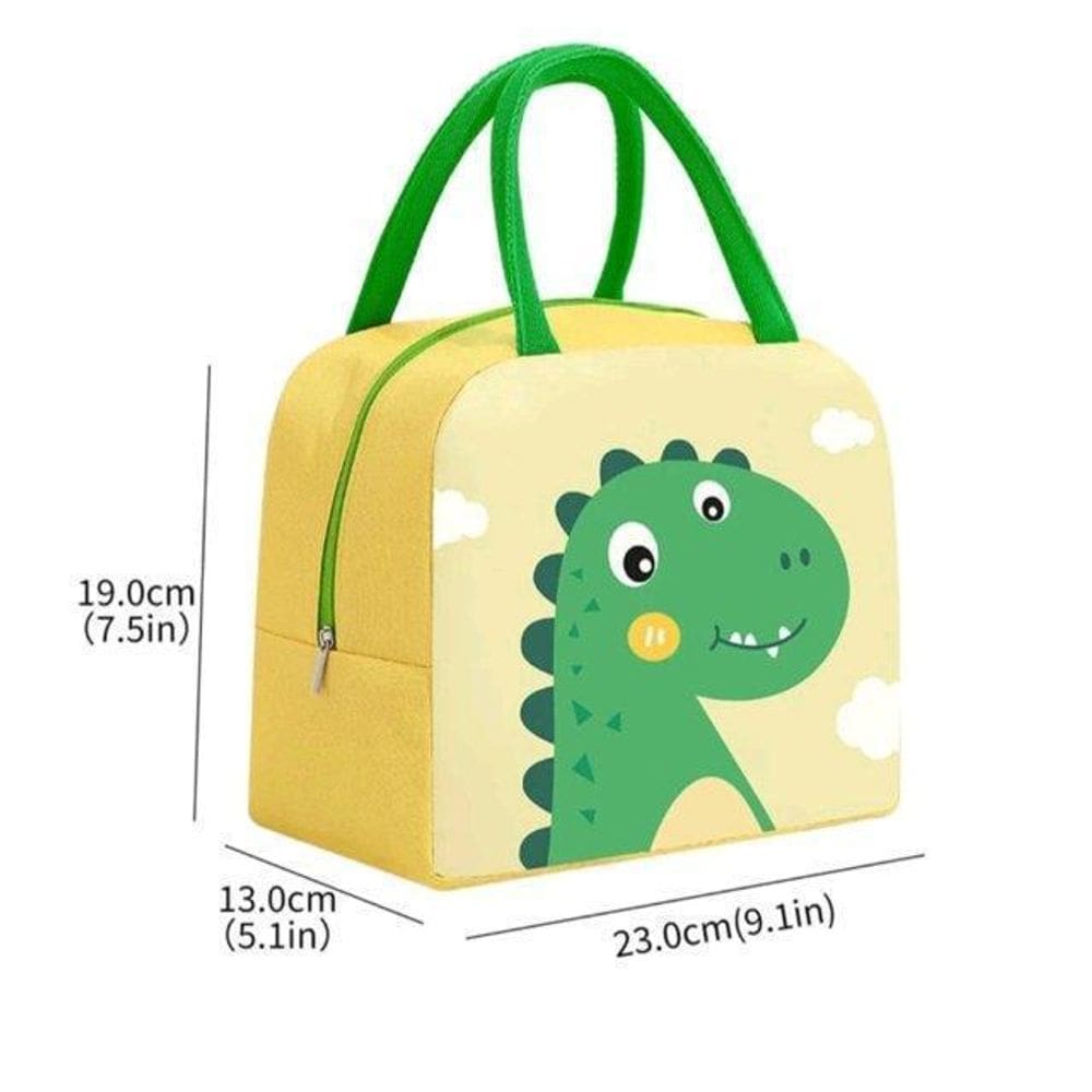 Bolsa Térmica Lancheira Infantil Escolar Bichinho Dinossauro