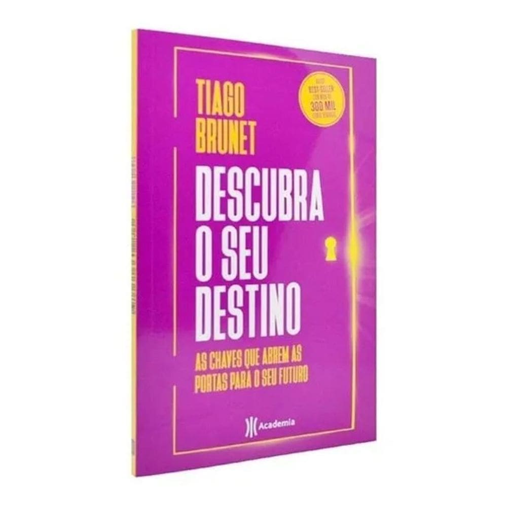 Descubra Seu Destino Com Tiago Brunet Livro Novo