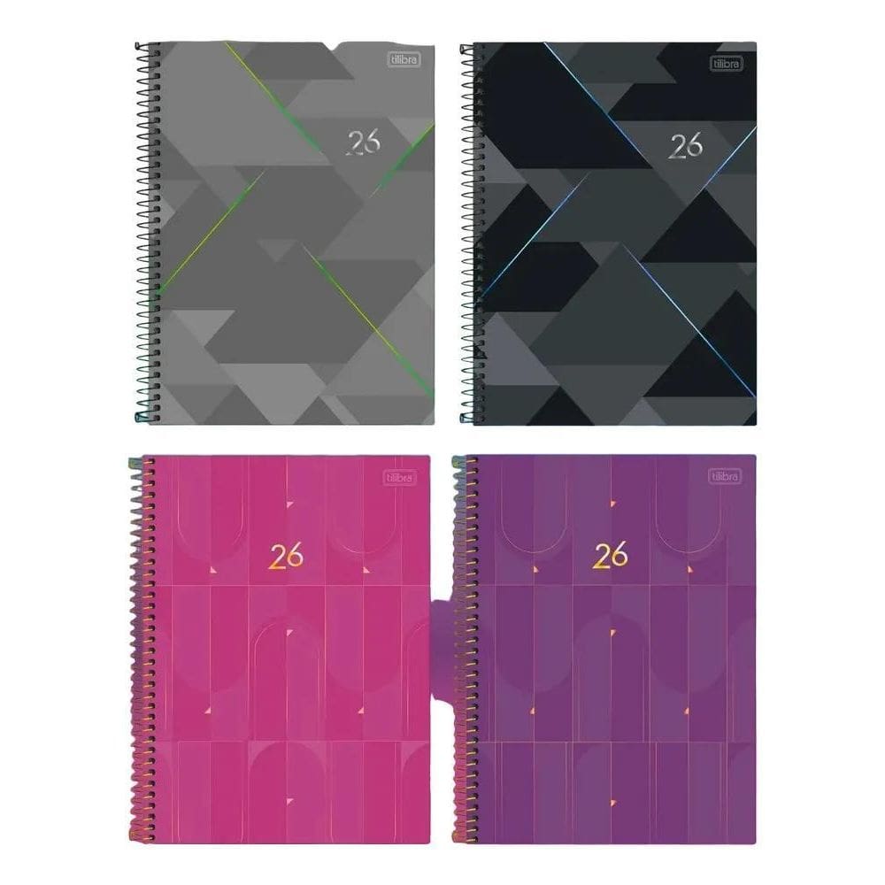 Agenda 2026 Diária Espiral Grande A4 Capa Dura Spot