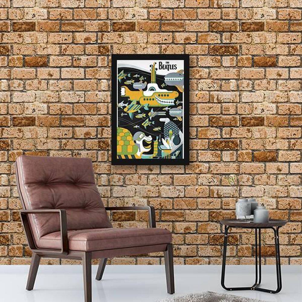 Quadro Decorativo Beatles Yellow Submarine