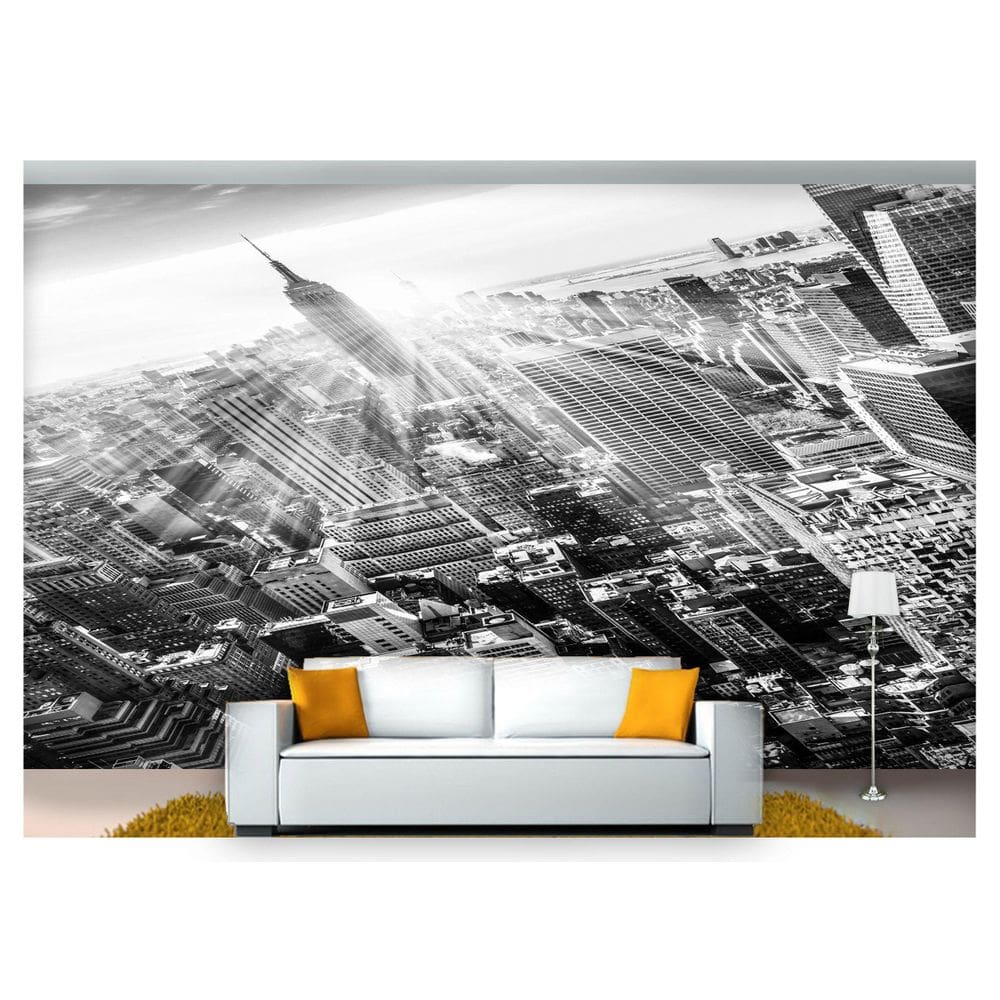 Papel De Parede Cidade Prédios Nova York 3D 6M² Ncd185