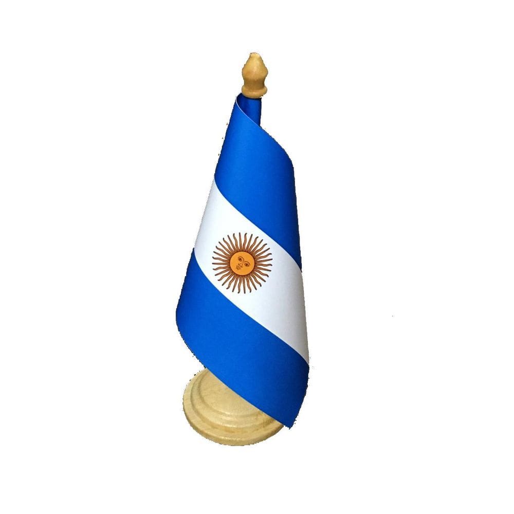Bandeira De Mesa Da Argentina