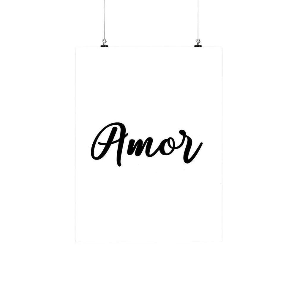 Placa Decorativa Branca Frase Amor 20X30Cm