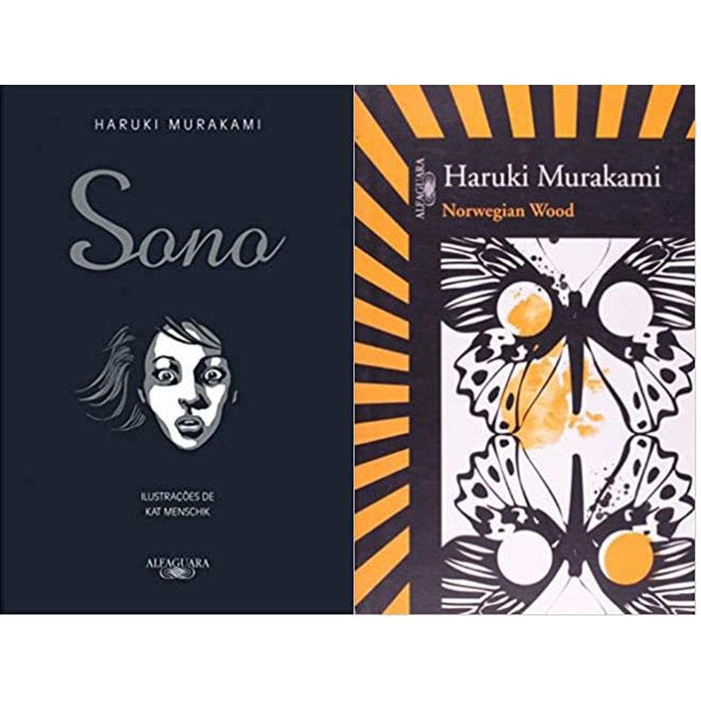 Kit 2 Livros Haruki Murakami Sono + Norwegian Wood