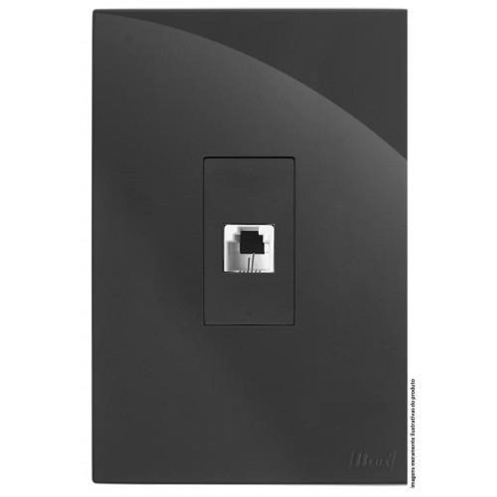 Kit Rj11 2 Fios Telefone Vertical 4X2 Brg11433-2Gf