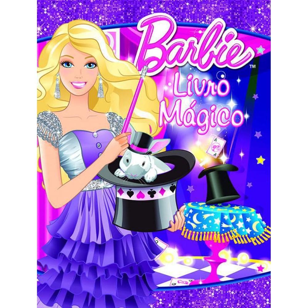 Livro Barbie - Livro Magico