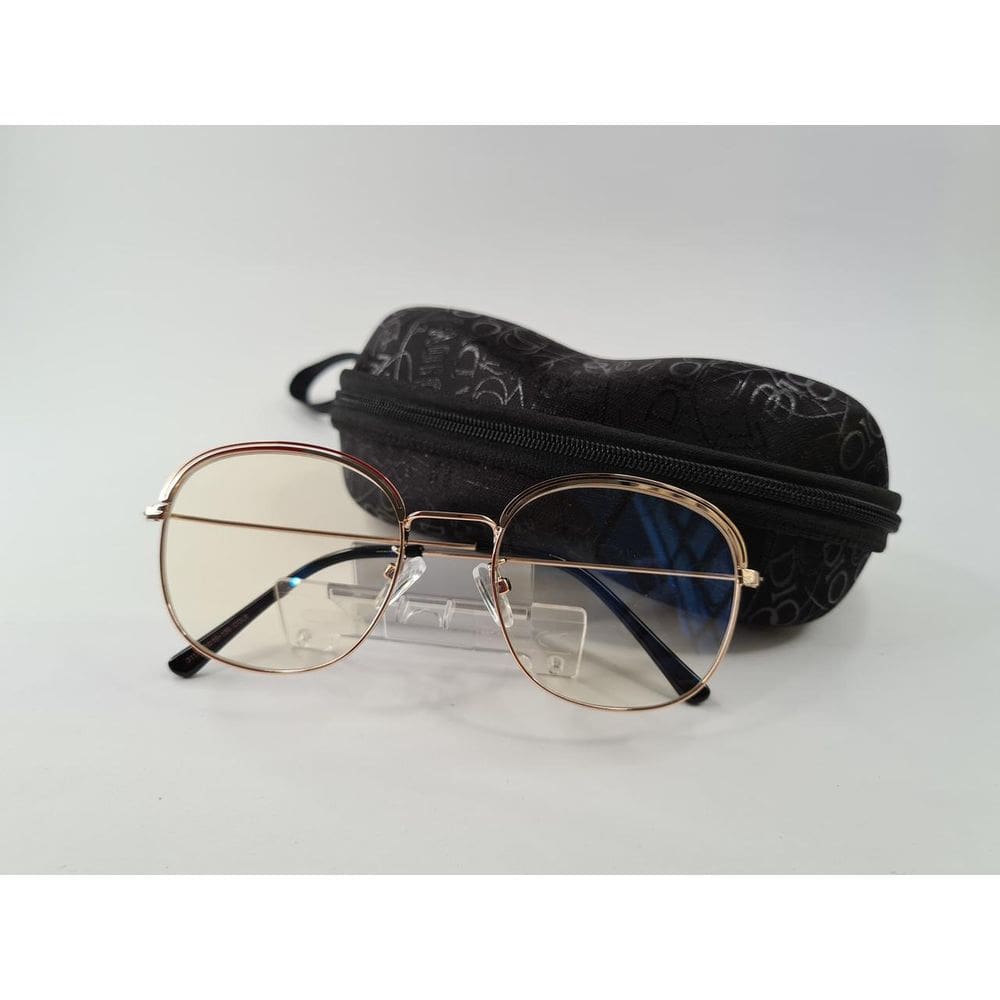 Armação De Óculos Redonda Feminina