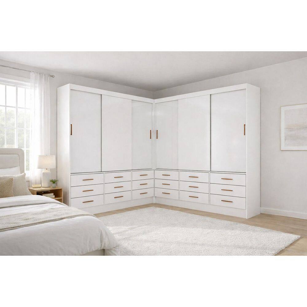 Closet 6 Portas 18 Gavetas Domus - Grand Line