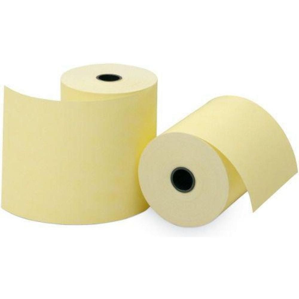 Bobina Térmica Amarela 57 X 40 Para Relógio De Ponto 30 Un