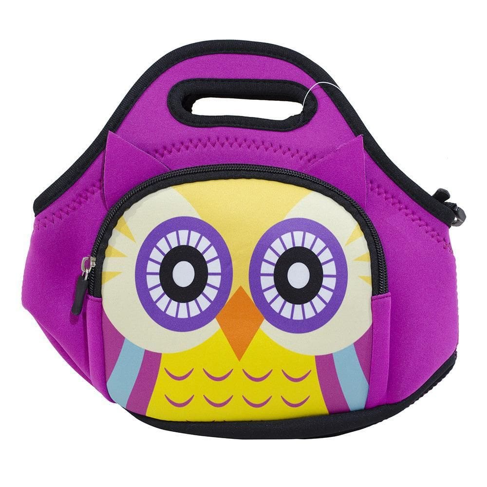 Bolsa Térmica Coruja Rosa