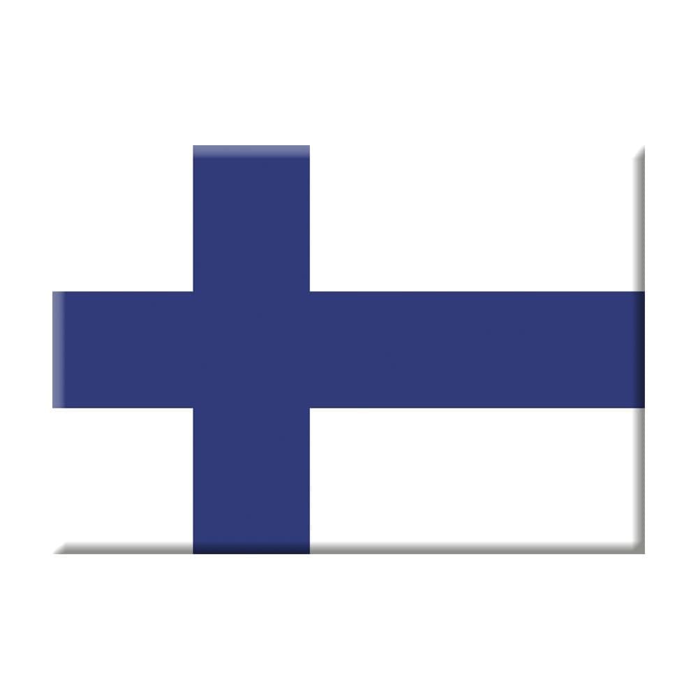 Ímã da bandeira da Finlândia