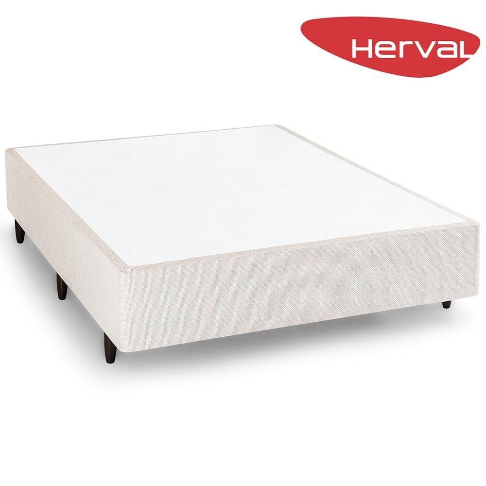 Base Cama Box Casal Herval Arbon 28x138x188 cm, Bege