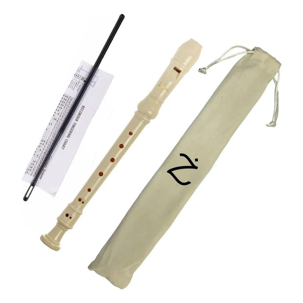 Flauta Doce Germânica Tennessee Creme: Iniciante Perfeito