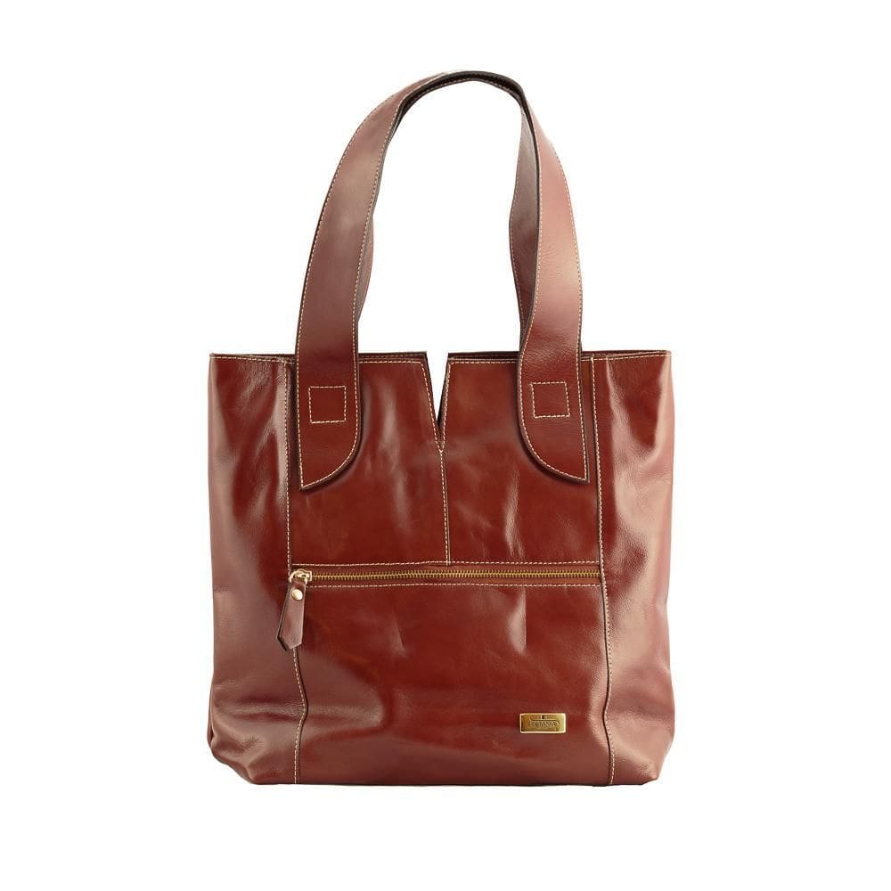 Bolsa Feminina Ombro De Couro Whisky Soule