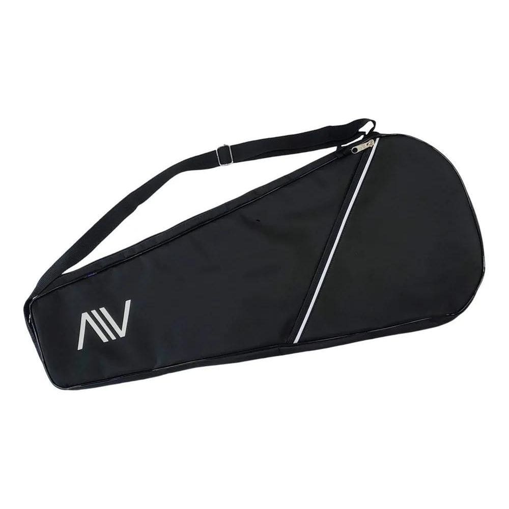 Raqueteira Preta Para 1 Raquete Tênis/Beach Tennis Pro