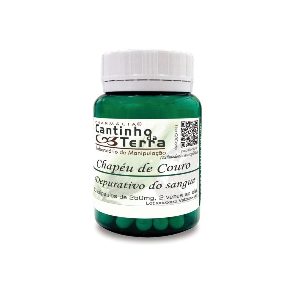 Kit Capsulas Chapéu De Couro 250Mg - 3 Potes