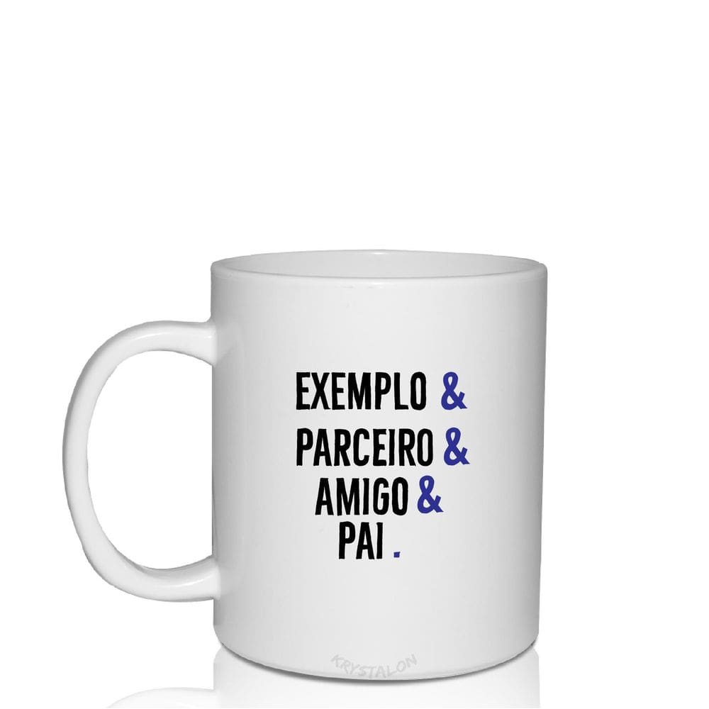 Caneca Branca Personalizada Para Dia Dos Pais Exemplo De Pai