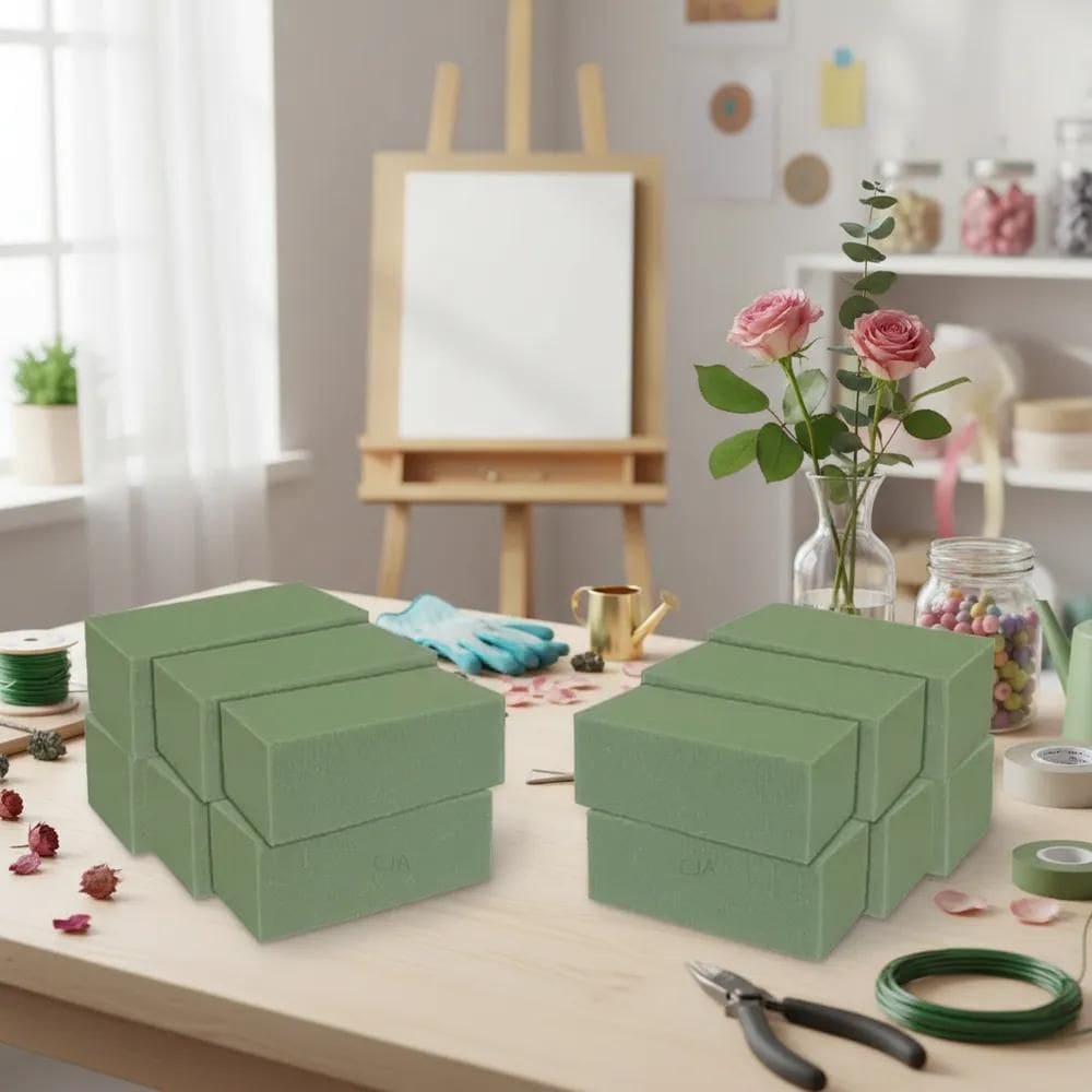 Espuma Floral Fenólica 12Un: Arranjos Profissionais E Durado