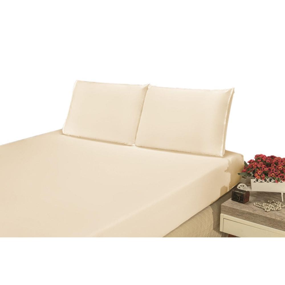 Jogo De Cama Saphira Casal- Palha