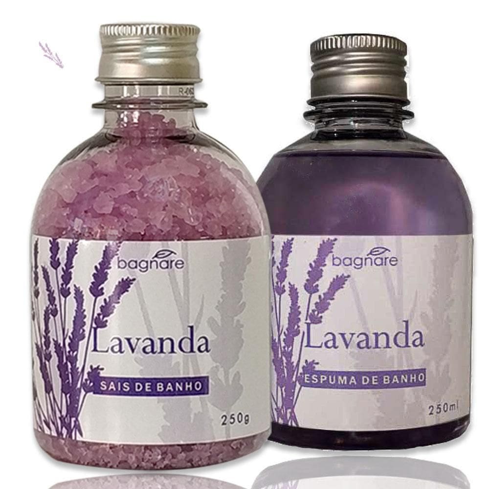 Sais De Banho E Espuma Para Banheira Hidro Relaxante Lavanda