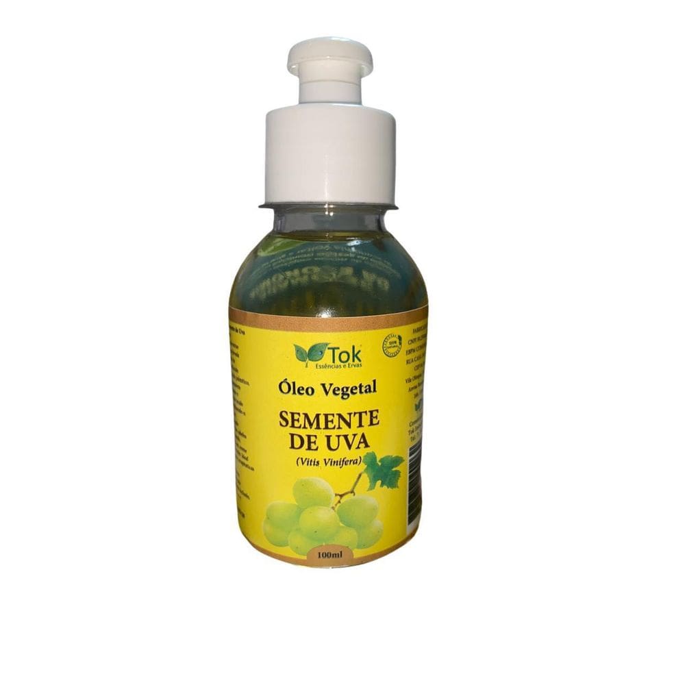 Óleo Vegetal De Semente De Uva 100Ml
