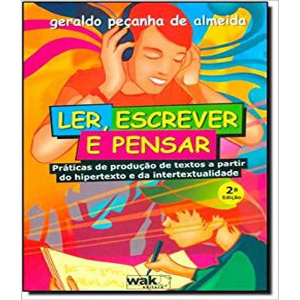 Livro Ler, Escrever E Pensar