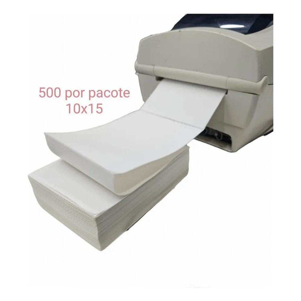 Etiqueta Térmica 10X15Cm Resma 500Un: Produtividade Máxima