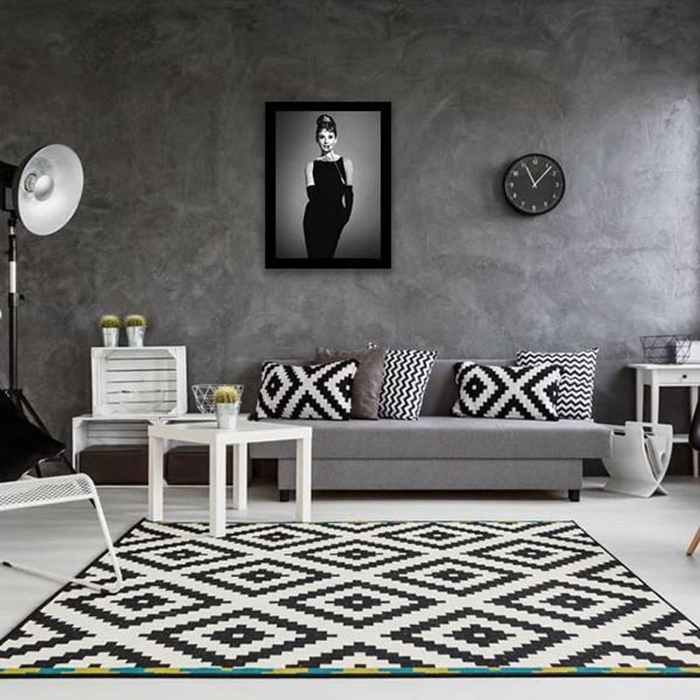 Quadro Decorativo Audrey Hepburn Bonequinha De Luxo