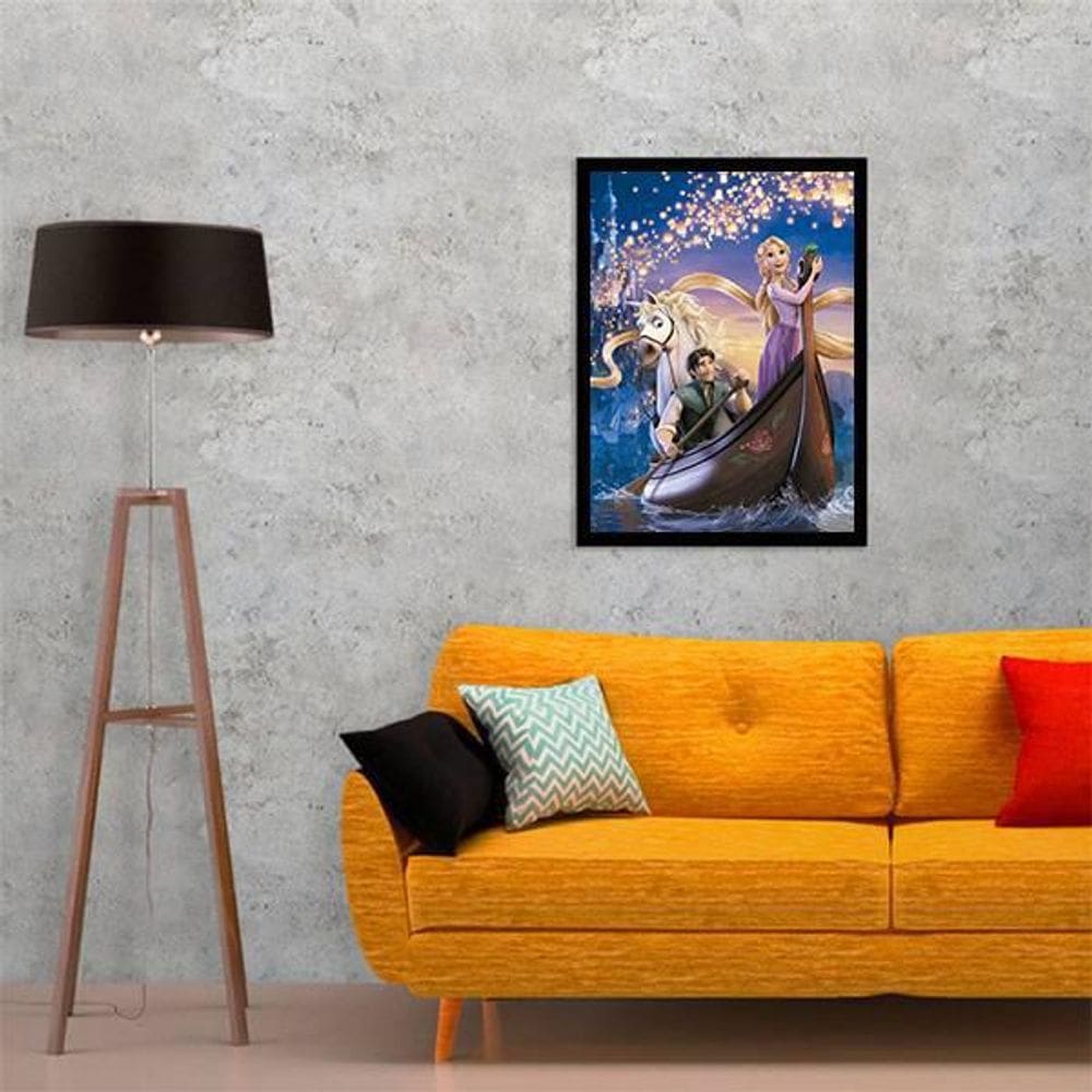Quadro Decorativo Filme Rapunzel