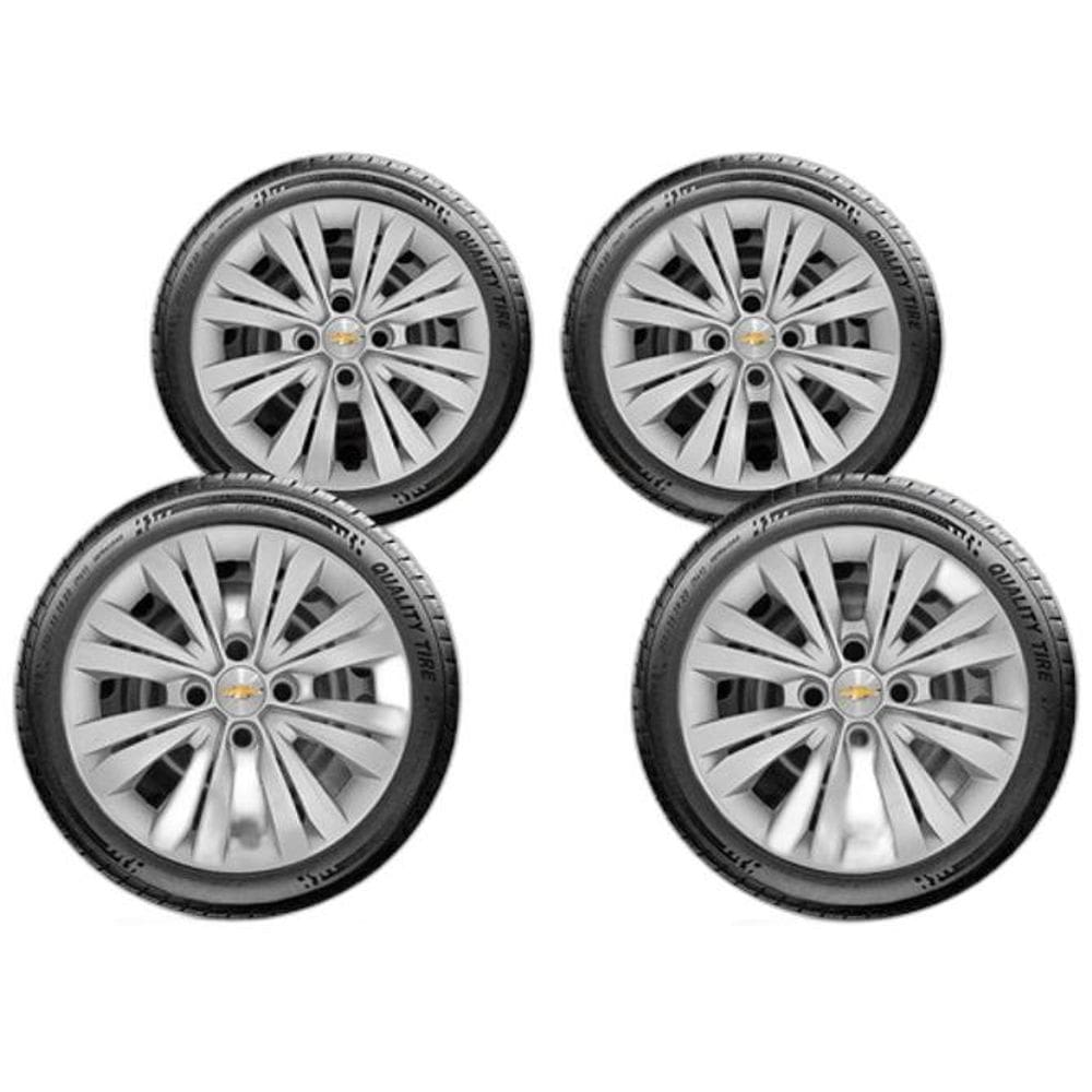 Calota Corsa Prisma Maxx Joy Até 2012 Aro 14 Jg 4Pcs G245J