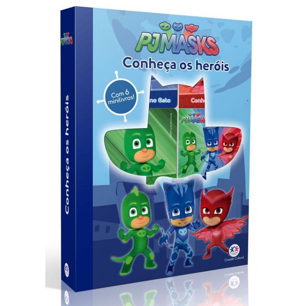 Livro Pj Masks - Conhe
