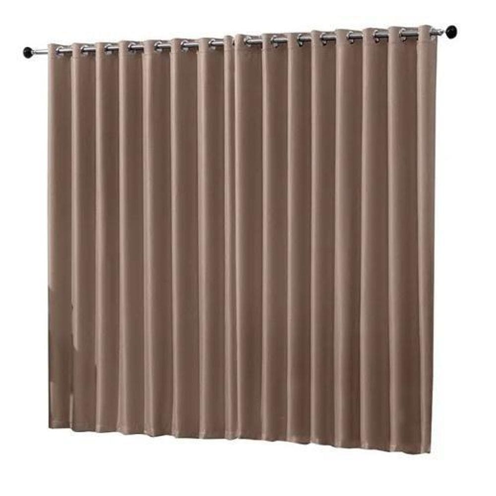 Cortina Lisboa Blackout 3 Metros Modelo Novo Bege