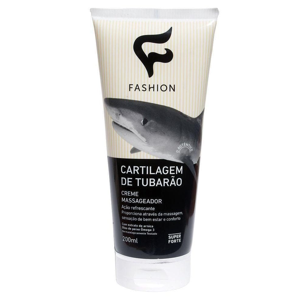Creme Massageador Cartilagem De Tubarão 200G Fashion