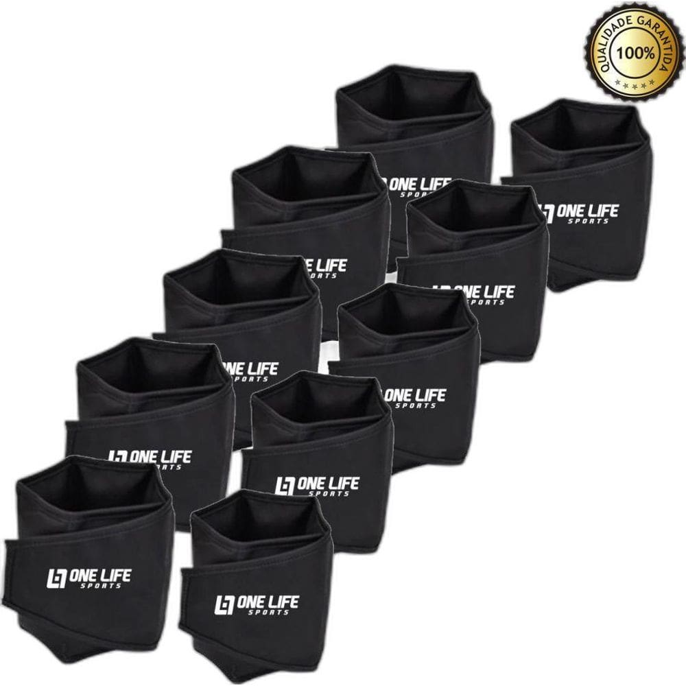 Caneleira Peso Tornozeleira 1Kg - 2Kg - 3Kg - 4Kg - 5 Kg