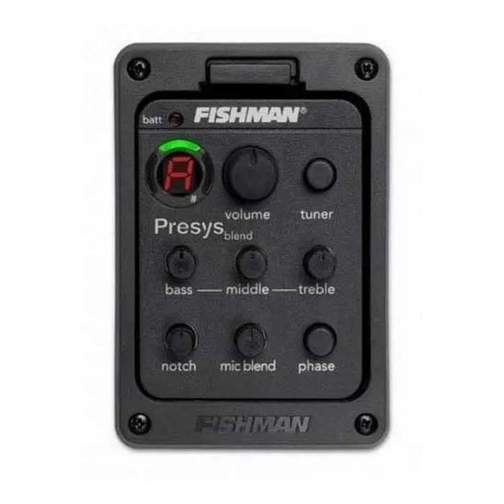 Fishman Presys 301: Captador, Mic E Afinador Para Violão