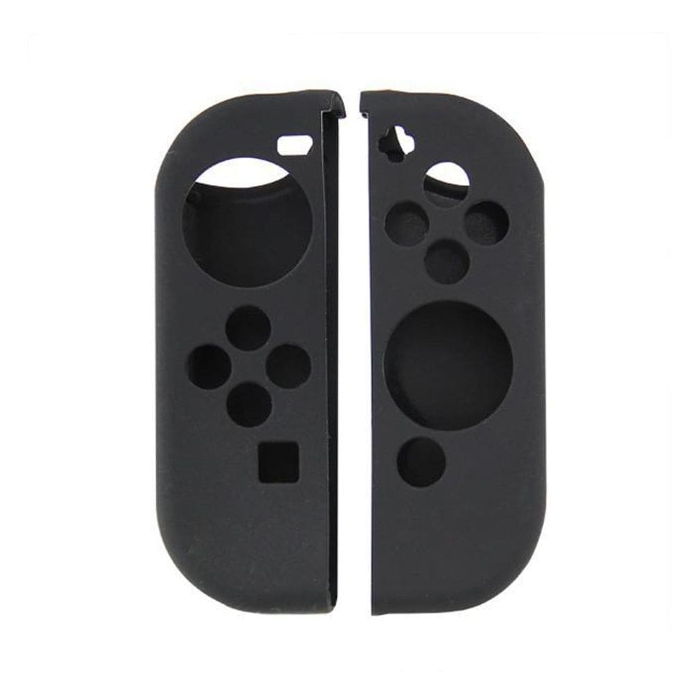 Capa Protetora Silicone Para Joy-Con Nintendo Switch Preto
