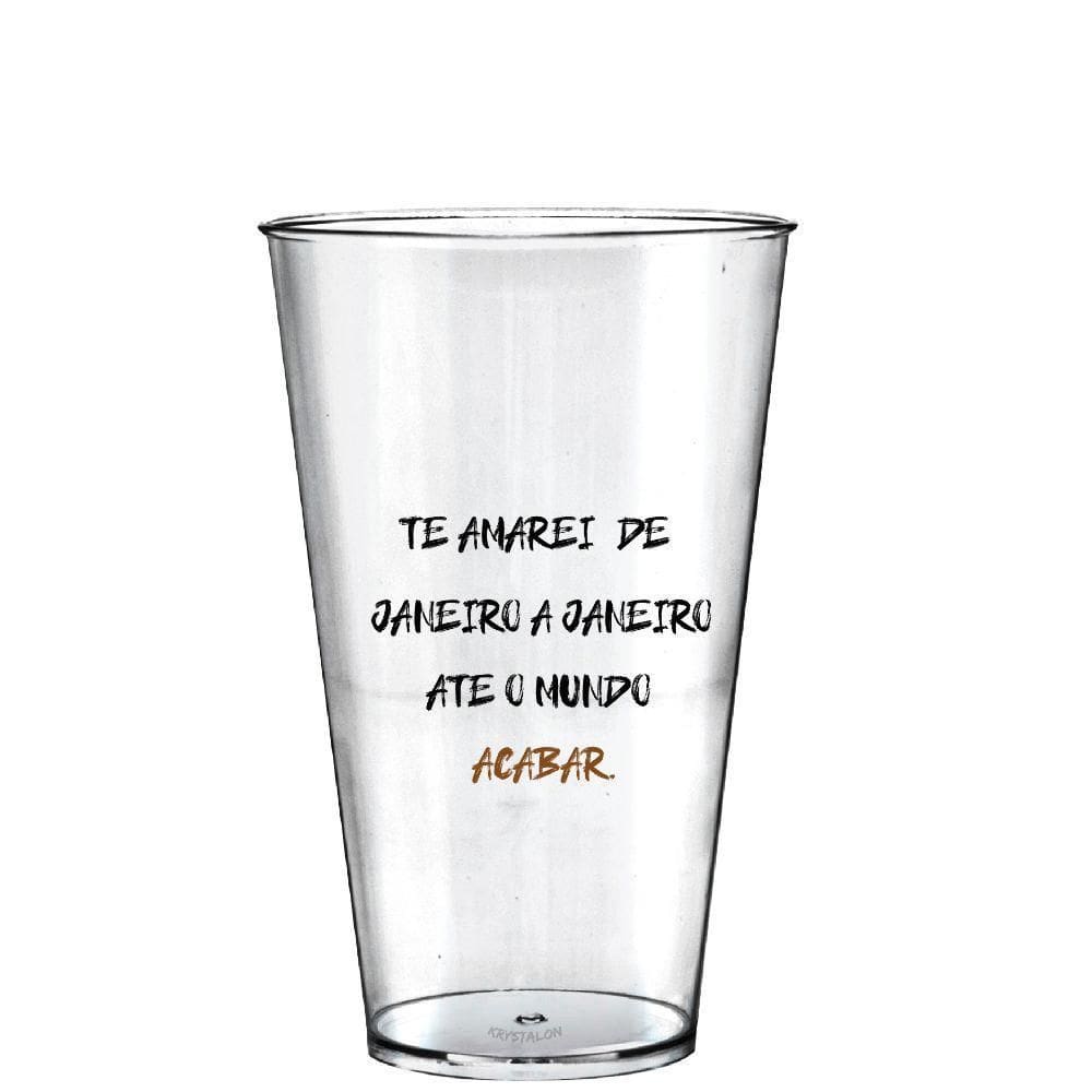Copo 550 Ml Até O Mundo Acabar - Para Dia Dos Namorados