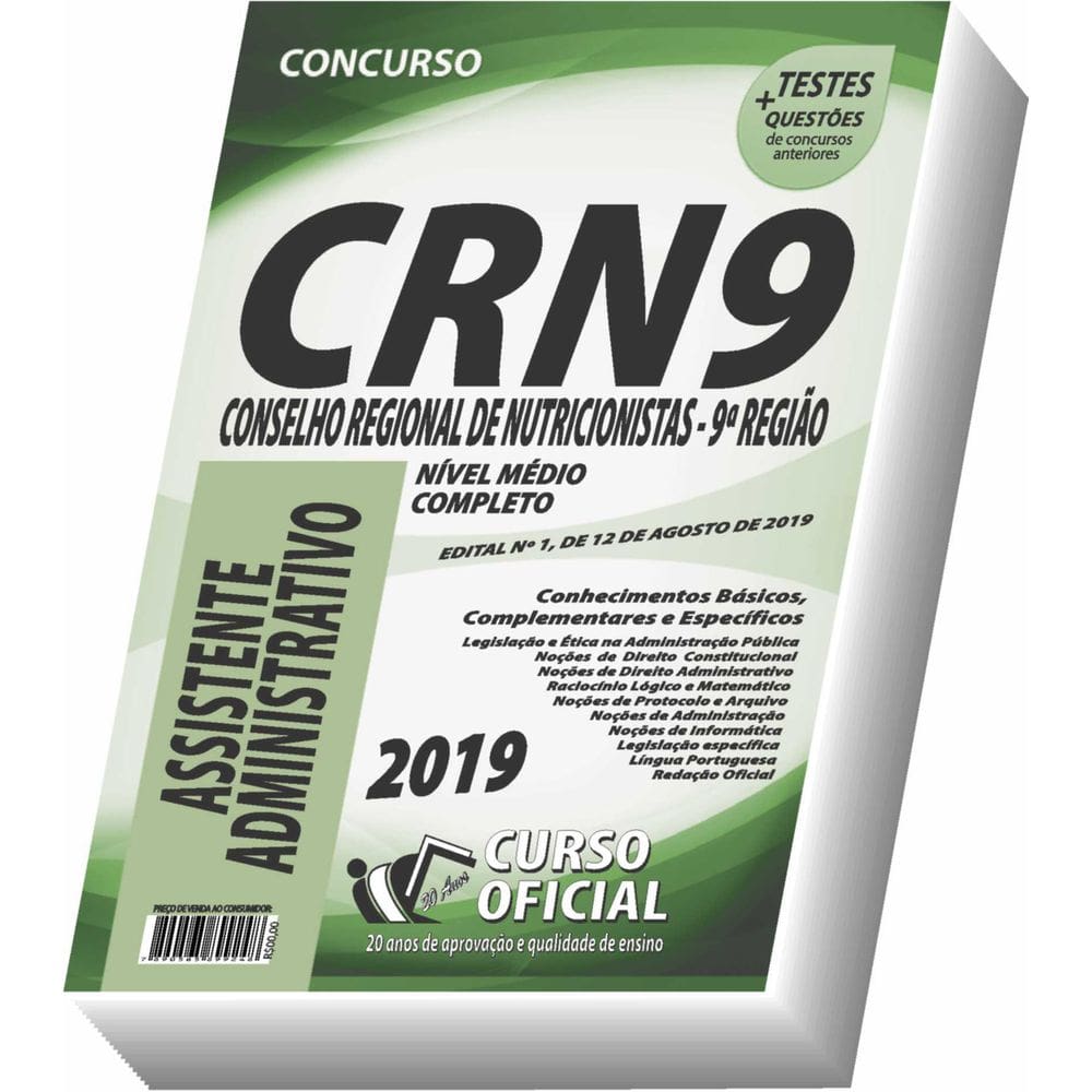 Apostila Crn9 - Assistente Administrativo
