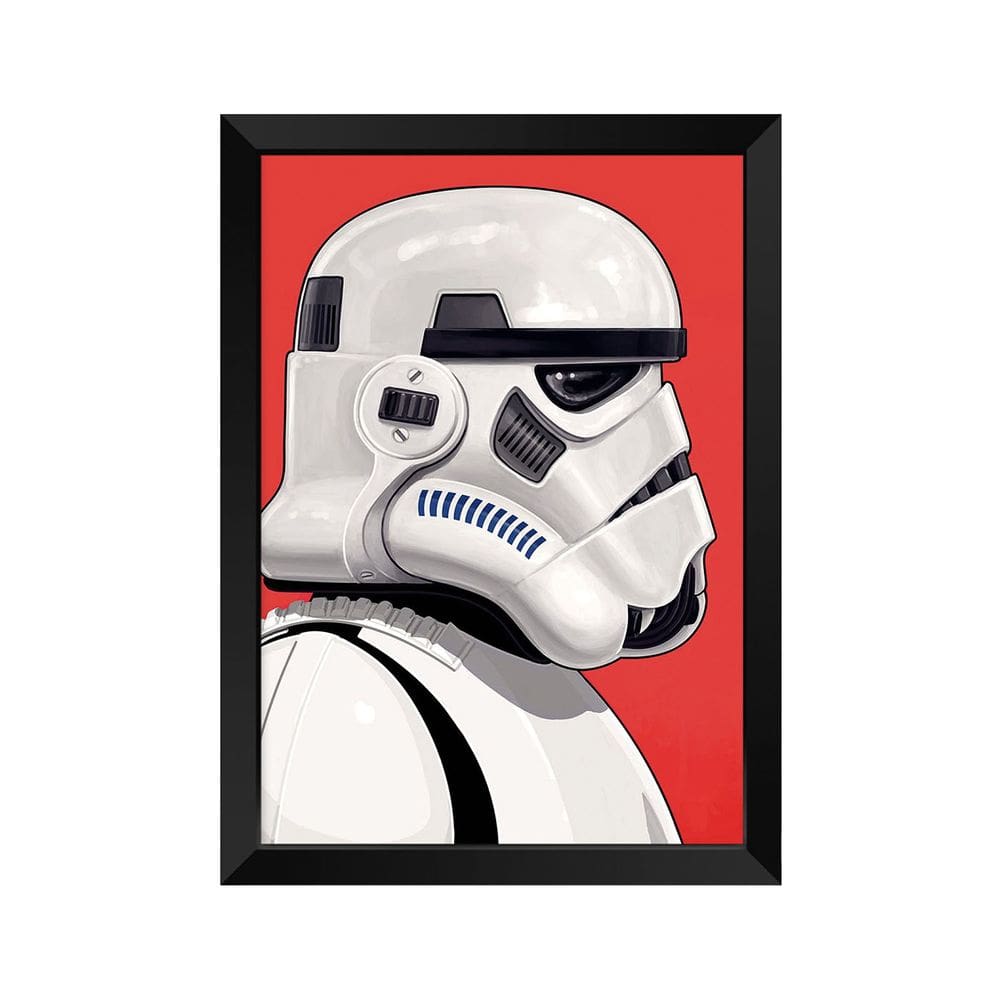 Quadro Decorativo Soldado Clone com acrílico A4