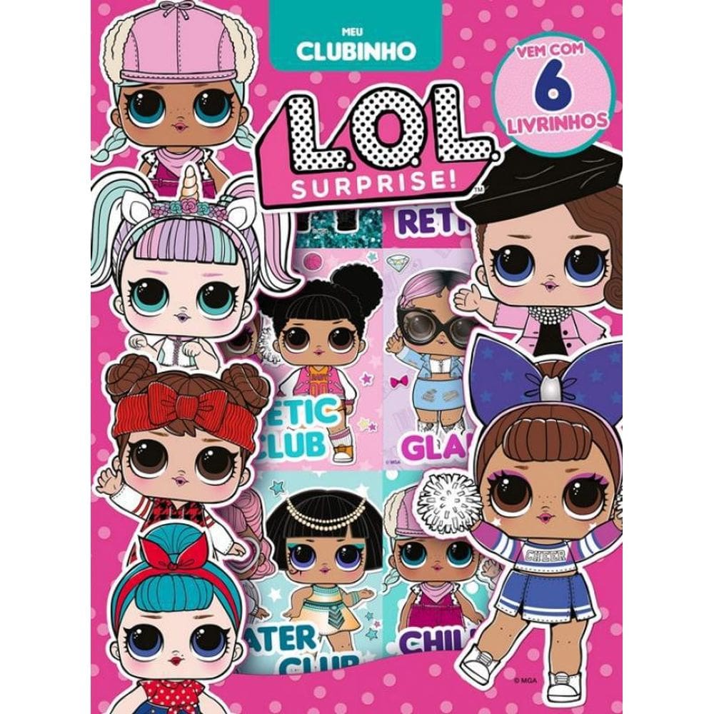 Livro Lol Surprise - Meu Clubinho