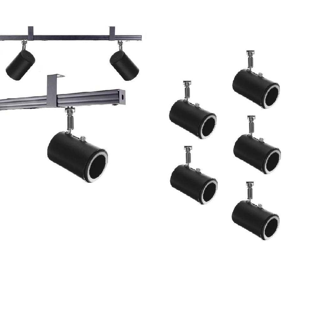 MP - Kit 5 Spot Trilho Perfilado Eletro calha