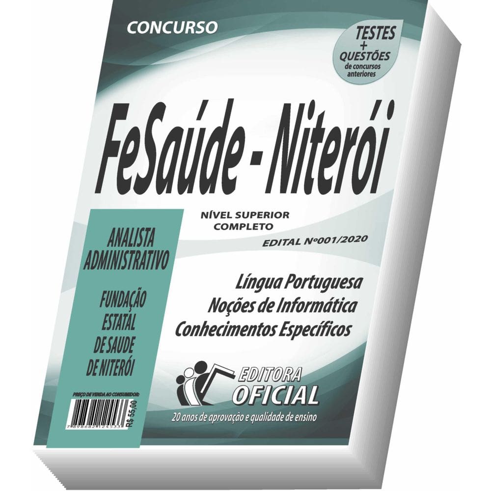 Apostila Fesaúde Niterói - Analista Administrativo
