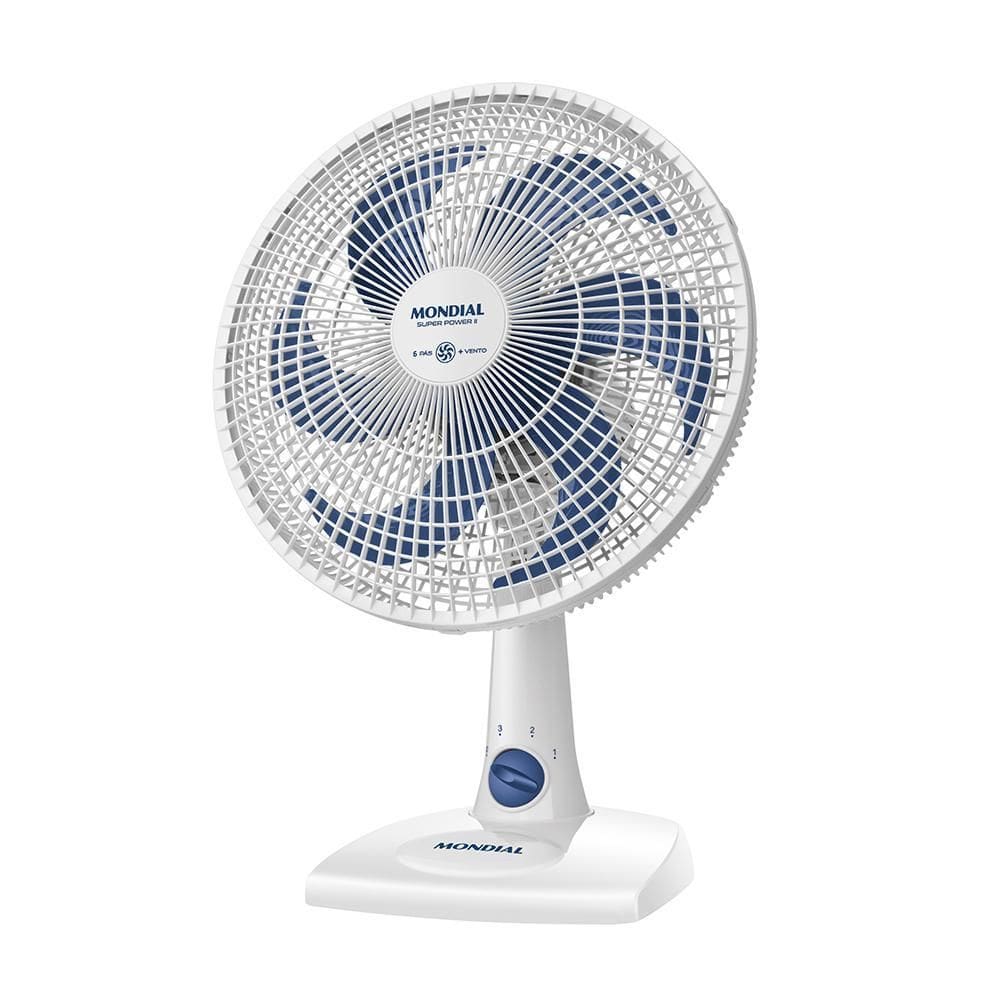 Ventilador De Mesa Mondial Nvsp-30-W2 60Hz 220V Branco 220V