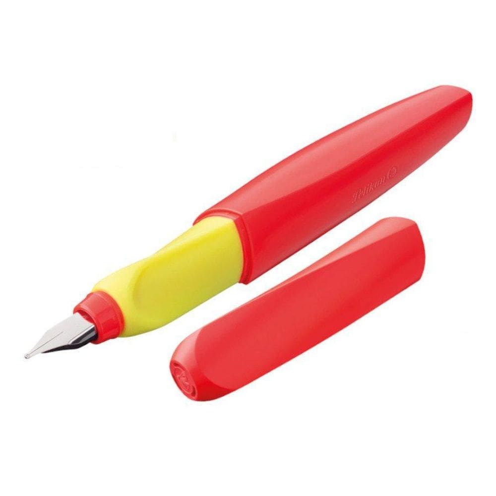 Caneta Tinteiro Pelikan Twist Neon Coral
